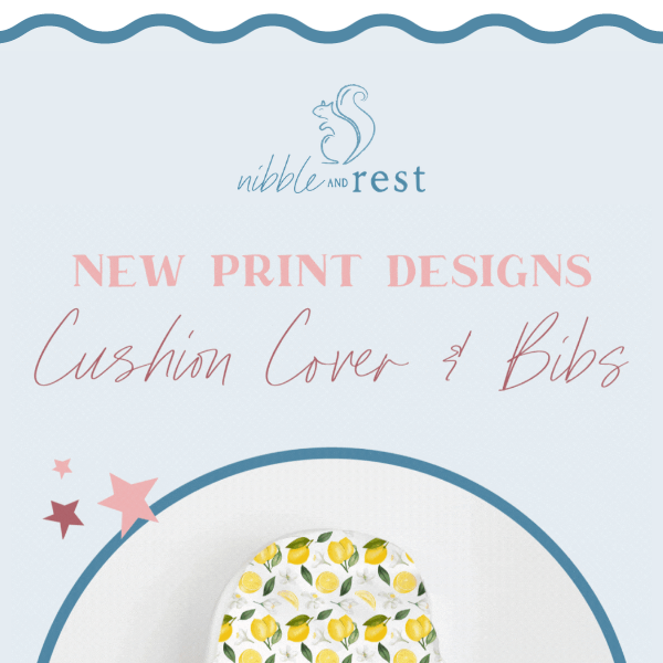 🍋 Brand NEW print designs!