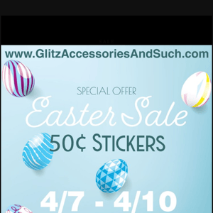 All Stickers Only $0.50!
