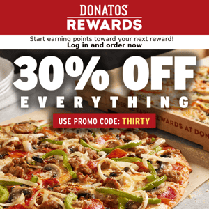 ⏰ LAST CHANCE for 30% off! 🍕