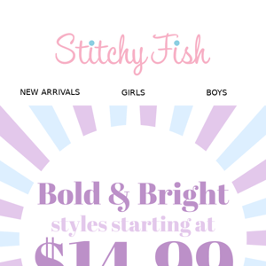 YAY! Bold & Bright Styles Are On Sale! 🎉