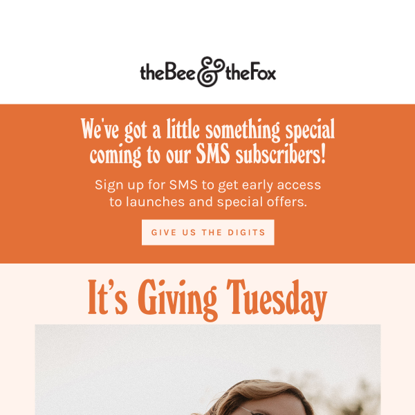 Celebrate Giving Tuesday with us