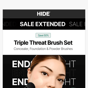 SURPRISE 50% OFF EXTENDED