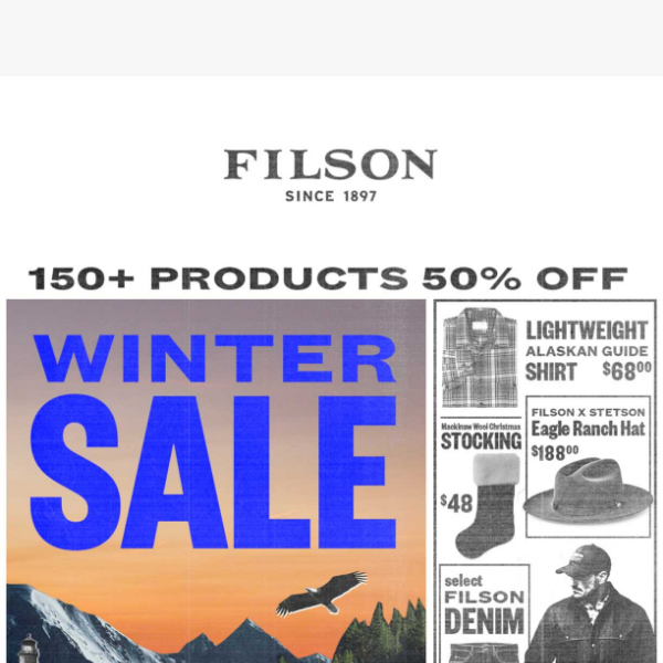 Winter Sale Ends Tomorrow