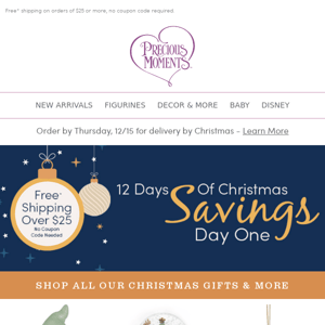 Shop & Save With 12 Days Of Christmas 🎅 Savings