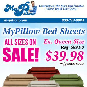 Bed Sheet Rollback Sale