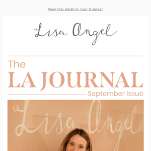 The LA Journal | September edition ✨