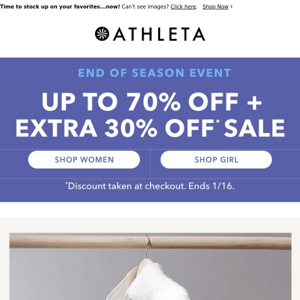 No joke: enjoy an extra 30% off sale 🌠