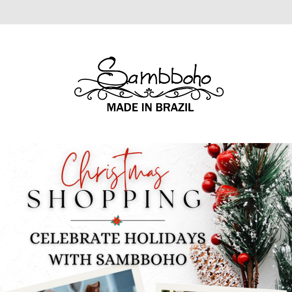 Season's greetings! - Xmas Shopping with Sambboho!