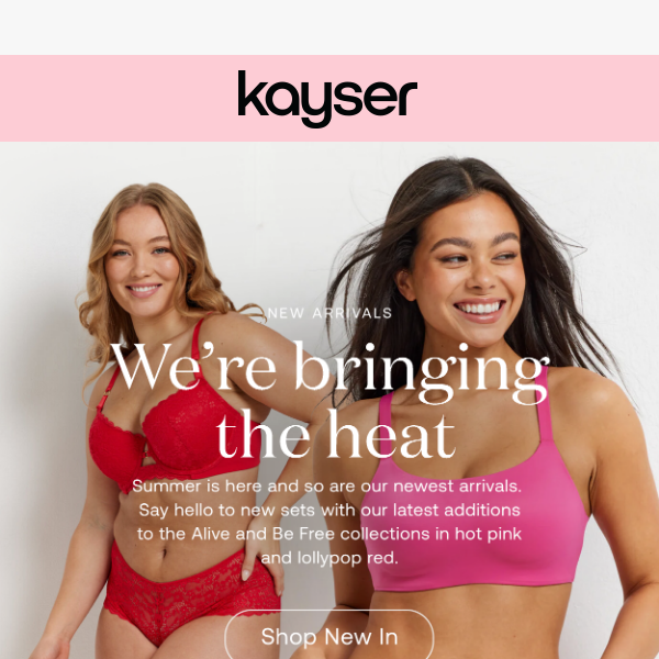 Find your bra & underwear fit! - Kayser Lingerie