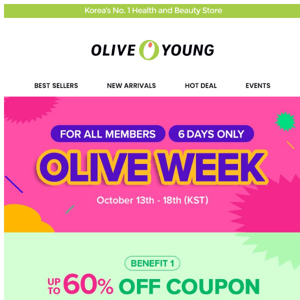 (AD) 🌈OLIVE WEEK🌈 FREE GIFT : $25 value COSRX Retinol Set and more 🎁