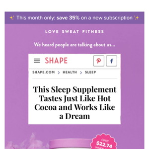 This sleep secret is Editor Approved ✅