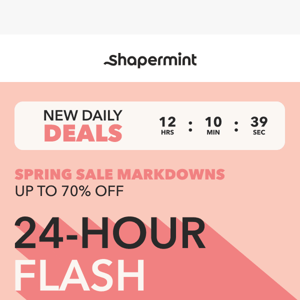 24-Hour Flash Sale ⚡