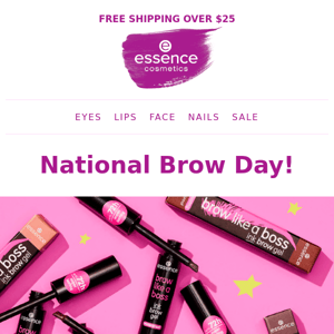 Celebrate National Brow Day with 20% off!