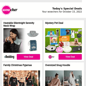 The Wowcher H O T  list: Grab them whilst stocks last!