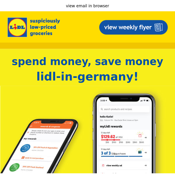 Enclosed: a myLidl sneak peek 👀💰