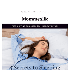 The secrets to sleeping like a baby