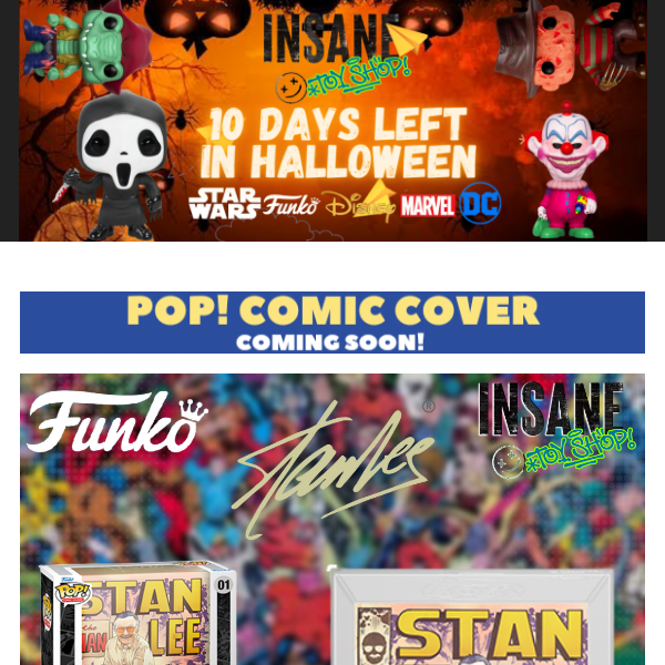 🦸‍♂️Stan Lee Comic Cover +🥤Cuphead &🍔McDonalds🍟 + over 300 vaulted pops are added!