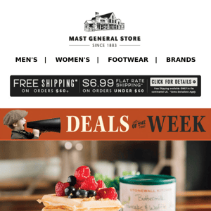 FINAL DAY: Selected Stonewall Kitchen Products 20% OFF, Nov. 21 – 24!