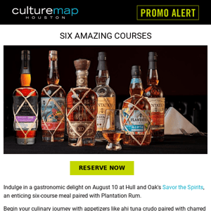 Book your spot at unforgettable rum-pairing dinner