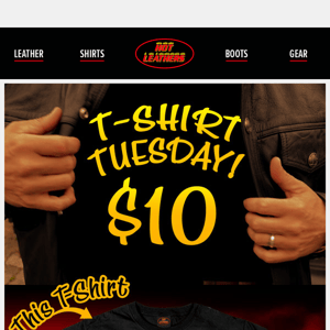 🎁 $10 T-Shirt Tuesday! 👕