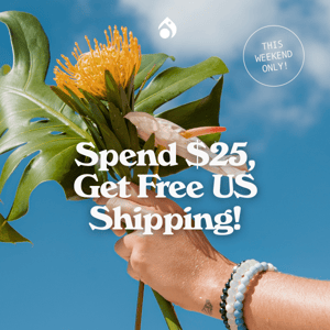 Spend $25, Get FREE Shipping!