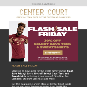 Center Court: the Cleveland Cavs Team Shop