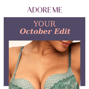 Your Custom October Edit 💜