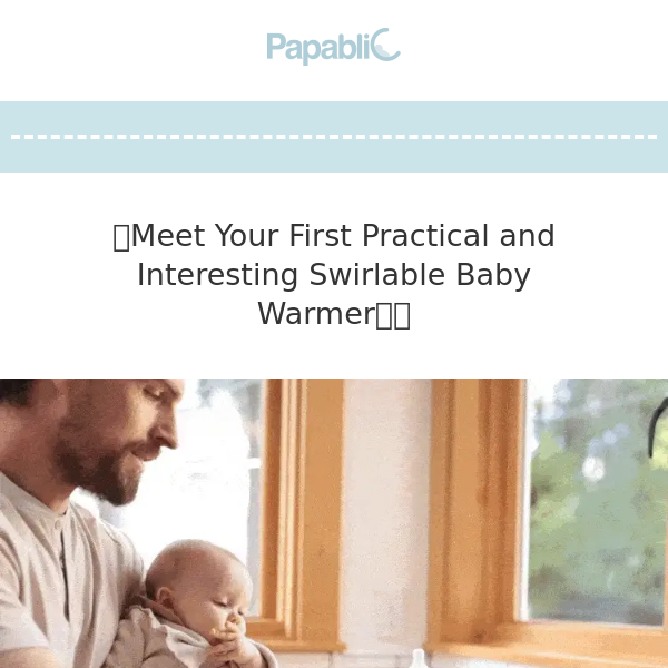 💖✨Get 15% Off on Papablic New Arrival：Swirlable Baby Bottle Warmer