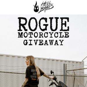 ROGUE MOTORCYCLE GIVEAWAY 🏁