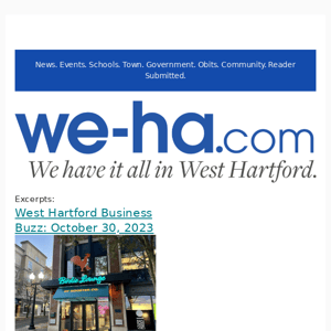 West Hartford Business Buzz: March 27, 2023 - We-Ha