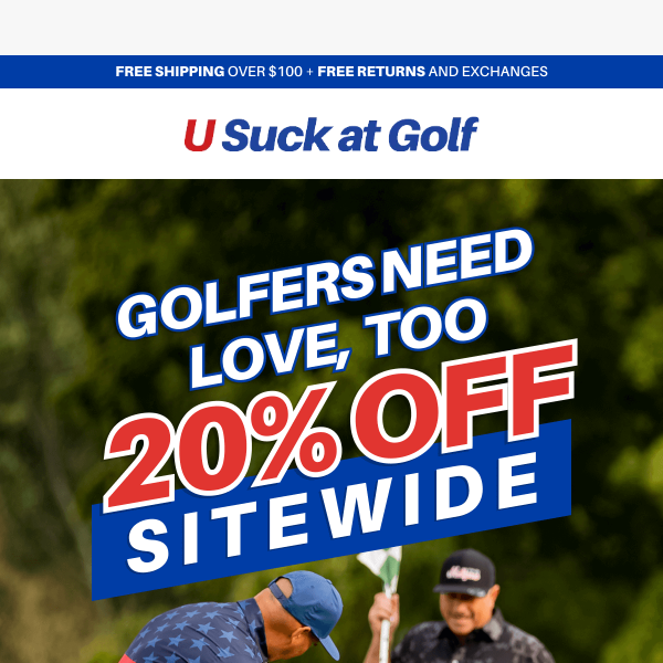 Golfers Need Love Too: Special Valentine’s Savings!