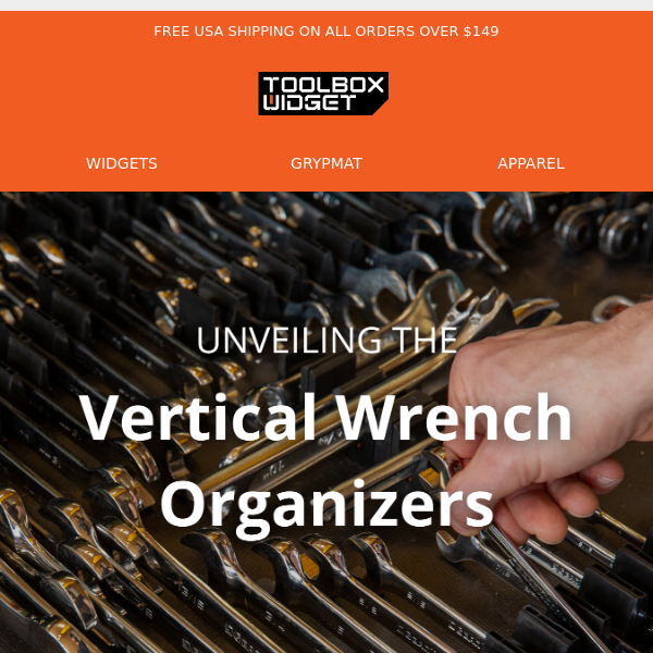 Modular Wrench Organizers for Toolbox