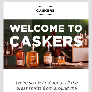 Welcome aboard! Here’s how Caskers works