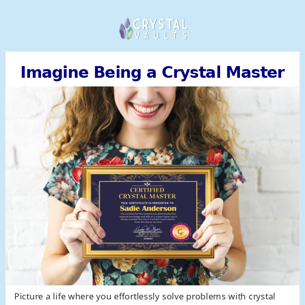 ☁️ Imagine being a Crystal Master...
