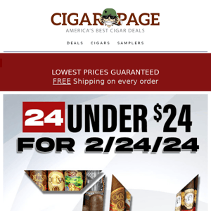 24 under $24 for 2/24/24