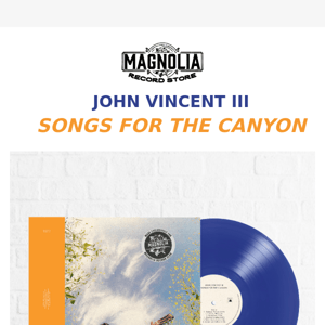 John Vincent III's new record 'Songs for the Canyon'