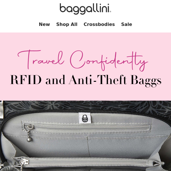 Travel Securely with RFID & Anti-Theft Styles