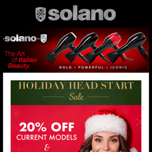 Solano Holiday Head Start Sale!