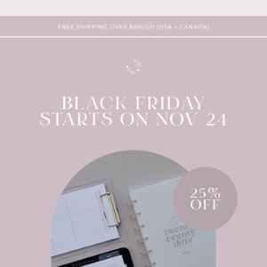 ✨ Save The Date | Black Friday Starts On Thursday | Poi & Hun ✨