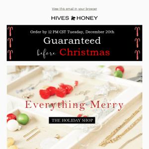 Guaranteed by Christmas | Today Last Chance!!