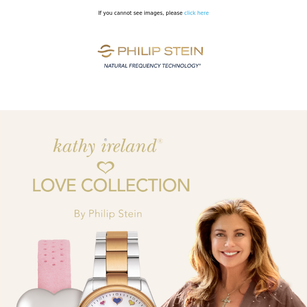✨Discover Kathy Ireland and Philip Stein's Exclusive Collaboration ✨