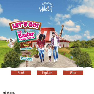 45% off Easter event & park tickets! 🐣