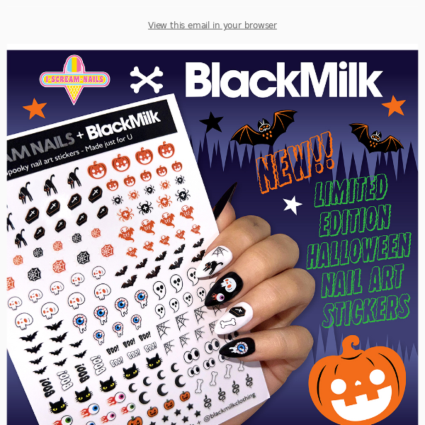 👻Halloween nail art stickers!🎃 and other NEW goodies👻