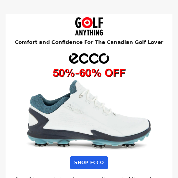 ⭕ HOT ⭕  Ecco 50%-60% Off Golf Shoes Men's and Women's