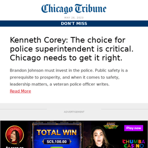 Kenneth Corey: The choice for police superintendent is critical. Chicago needs to get it right.