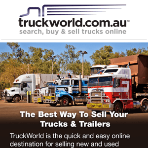 Selling Is Easy With TruckWorld!