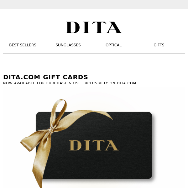 DITA.com - GIFT CARDS