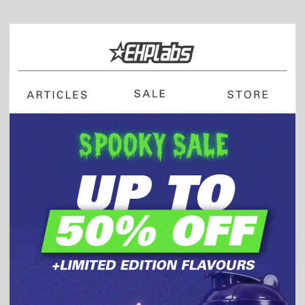 Limited Edition Flavours + Scream-Worthy Savings 😱