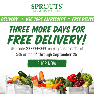 🍂Sprouts Farmers Market, FREE Delivery + Limited Time Fall Flavors Have Arrived