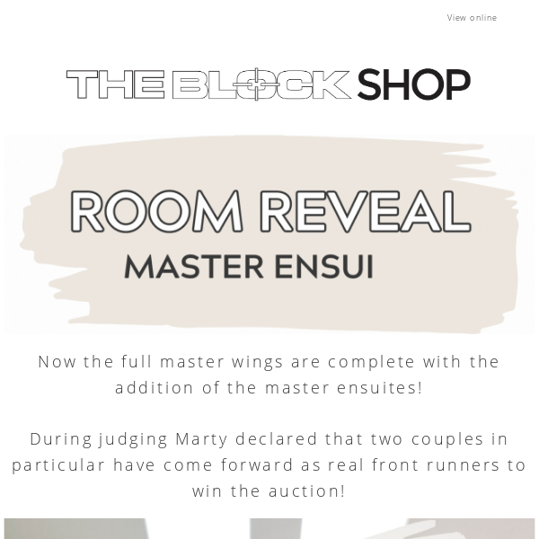 The Block Room Reveal: Master Ensuite 🔨